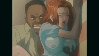 Hentai –  Cô nàng xinh xắn ngực bự thích quan hệ kiểu doggy trong phòng tắm
